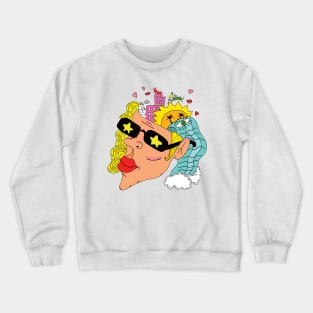 Beach Babe Crewneck Sweatshirt